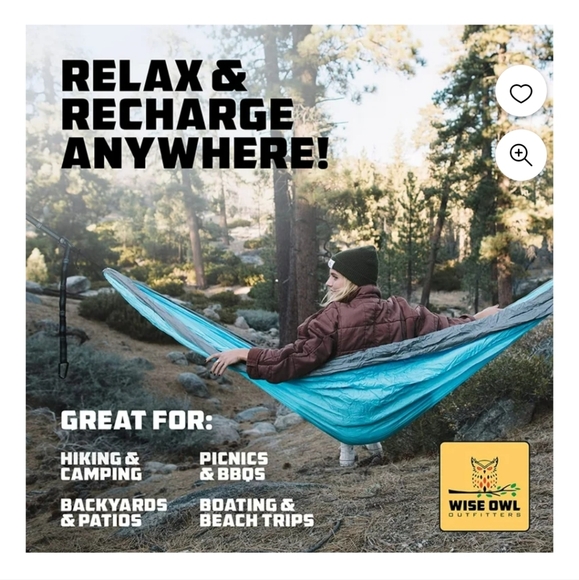 NWT Wise Owl Hammock - Picture 4 of 5